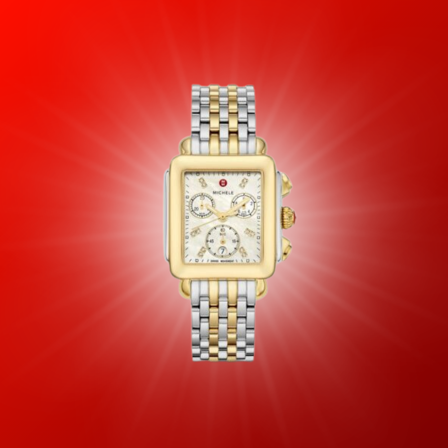 Reloj Michelle deco diamantes $499 preowned Woman size