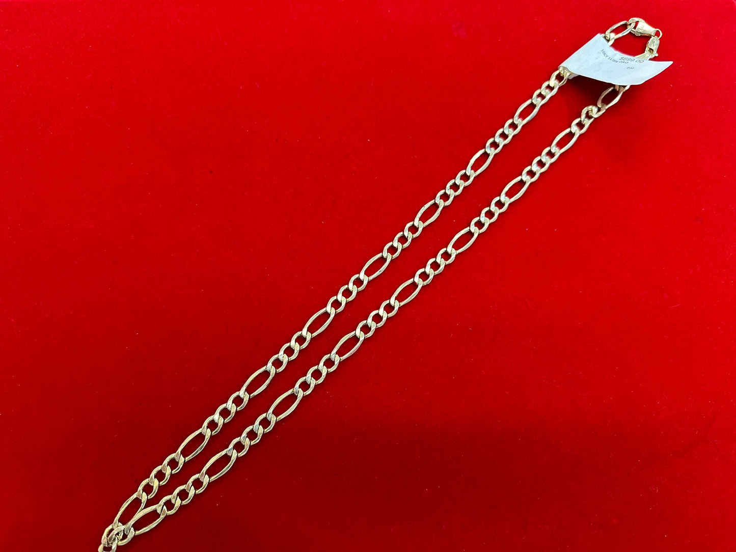 Cadena Fígaro 24” 7mm 10kt 14g $599