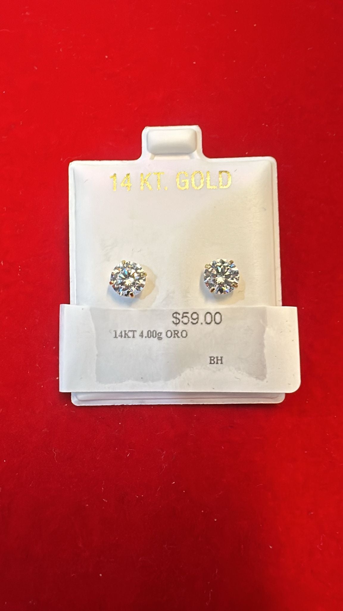 Pantalla 14kt 4g Oro $49