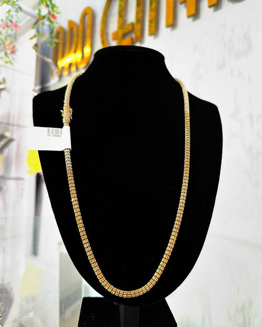 🌸Ofertas de madres $2,599 🔥Reg $3,200 Cadena en Oro 14kt Ice Chain 26” 5mm cierre en cilindro con brillantes 💎*Oferta válida hasta 1 junio 25. Layaway disponible | Financimiento disponible 7877997500