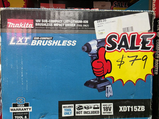 atornillador de impacto Makita 18V LXT Brushless