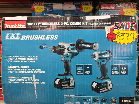 kit combo 2 piezas Makita 18V LXT Brushless