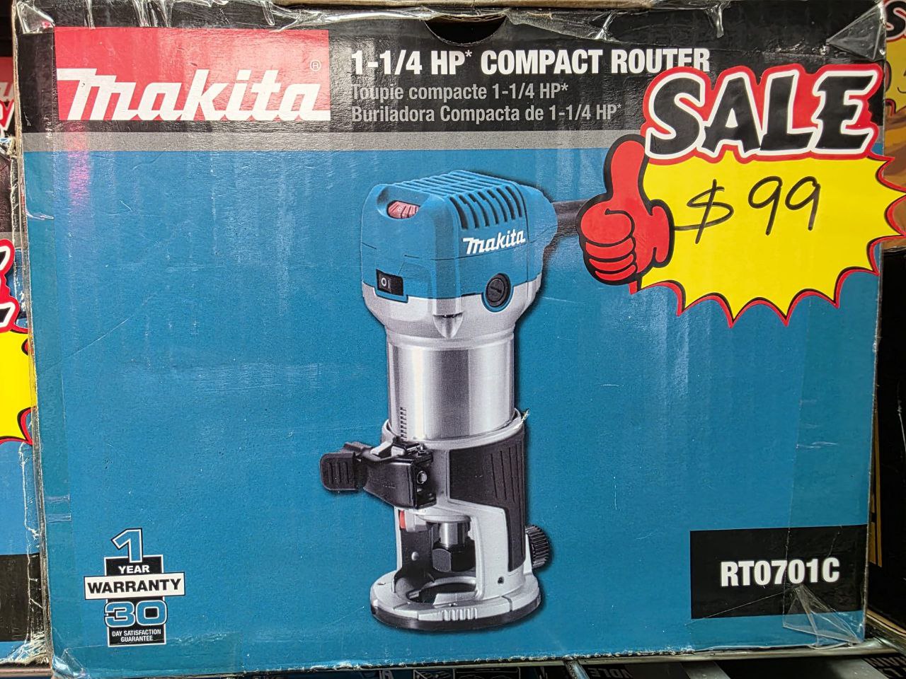 Router Compacto 1-1/4 HP Makita