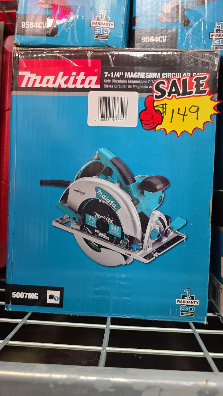 Sierra Circular 7-1/4” Makita