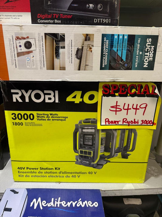 Ryobi Power Station 40V – 3000W
