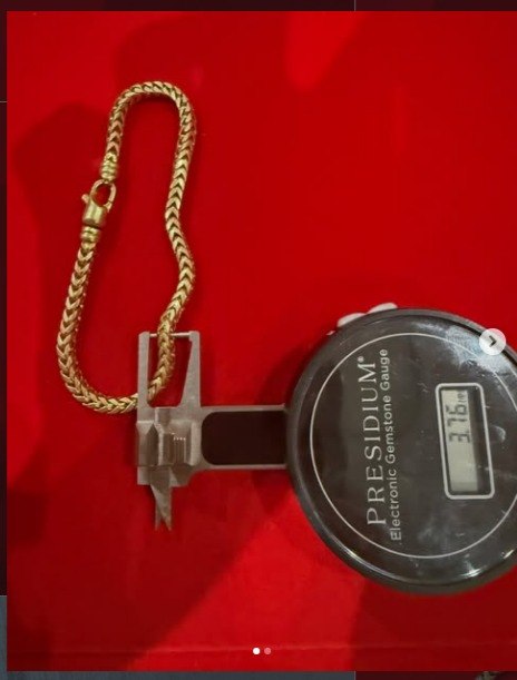 Pulsera Franco sólida