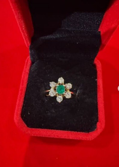 Sortija Exquisita Diamantes en&nbsp;Oro 18kt