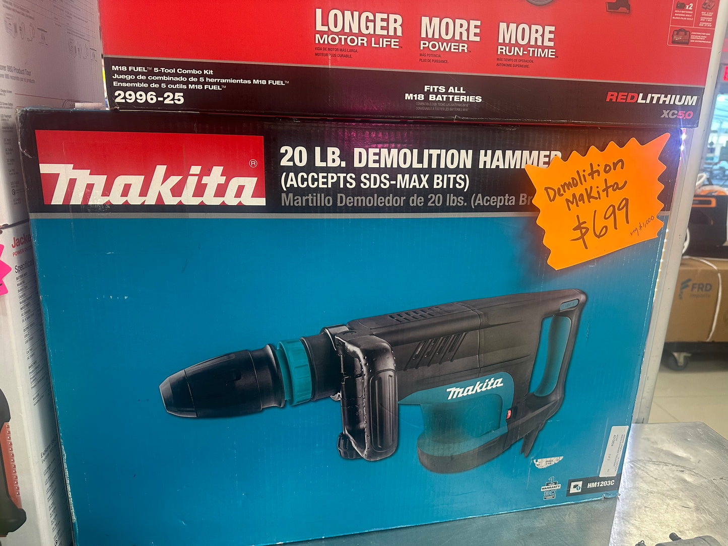 Demolición Hamer Makita $639 🔥