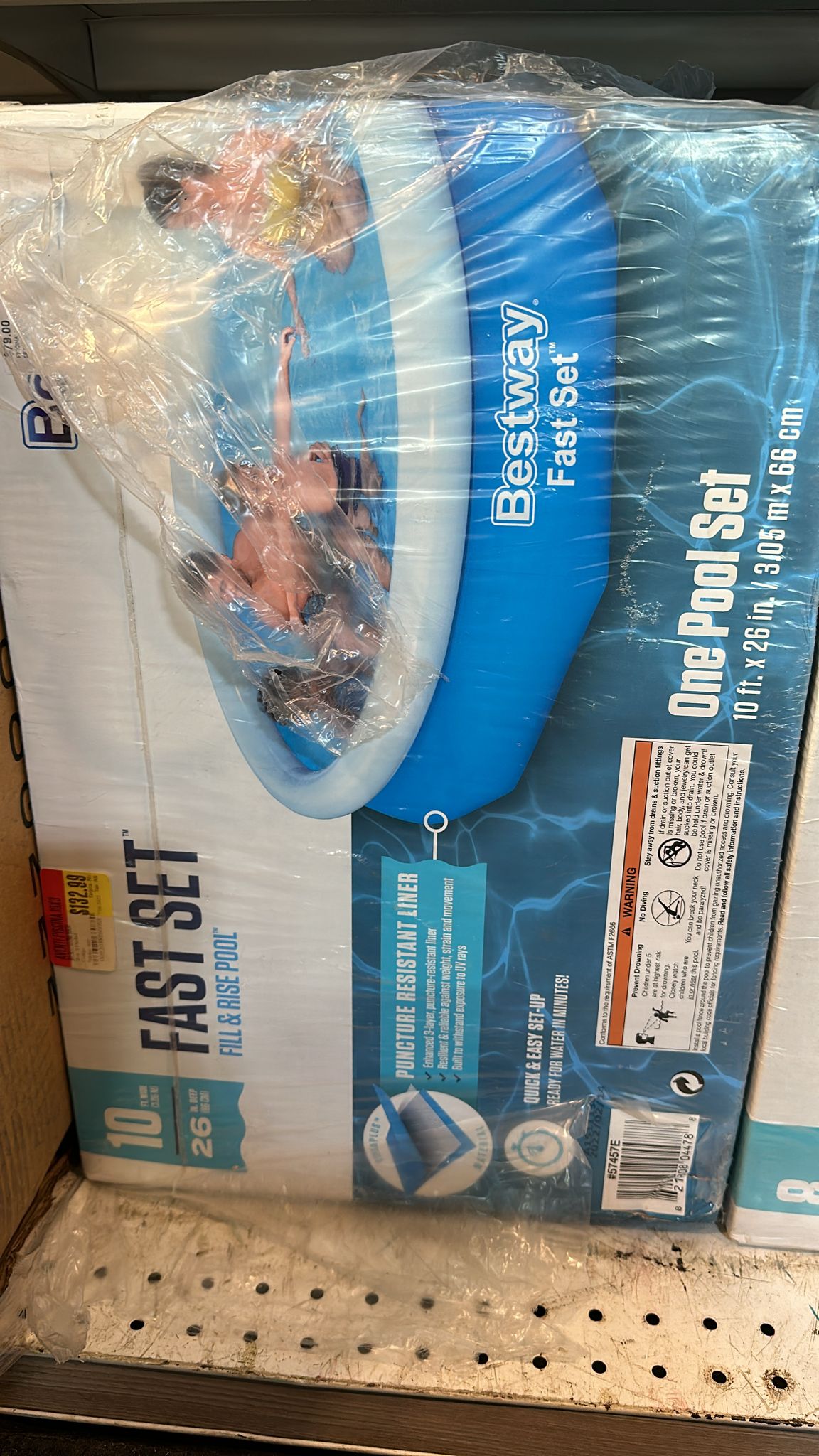 Bestway Pool 10ft $69  Reg $132