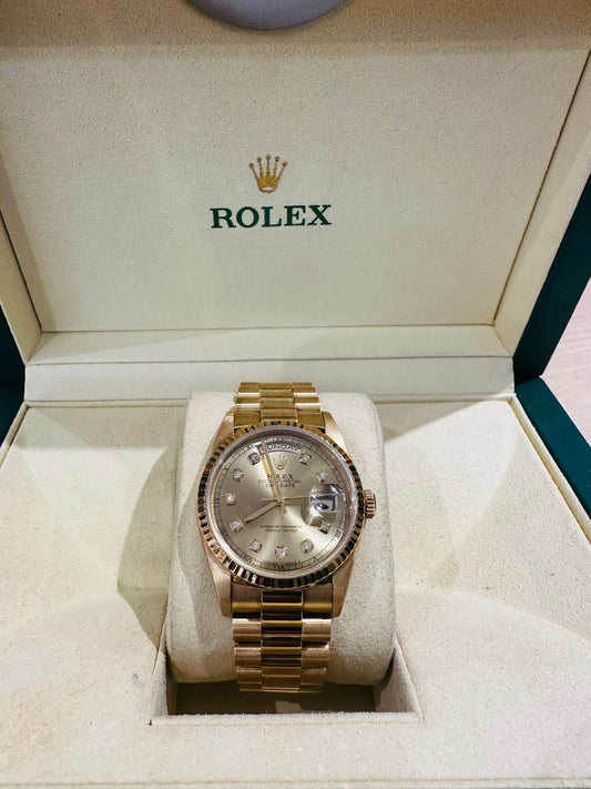 Rolex President Day date Gold 18kt 36mm $14,995  Reg $22,000 ref 18238