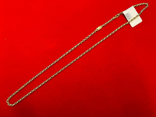 Cadena Italy Anchor chain sólida 14kt $2,799  Reg $3,995  39g 26” 4.5mm