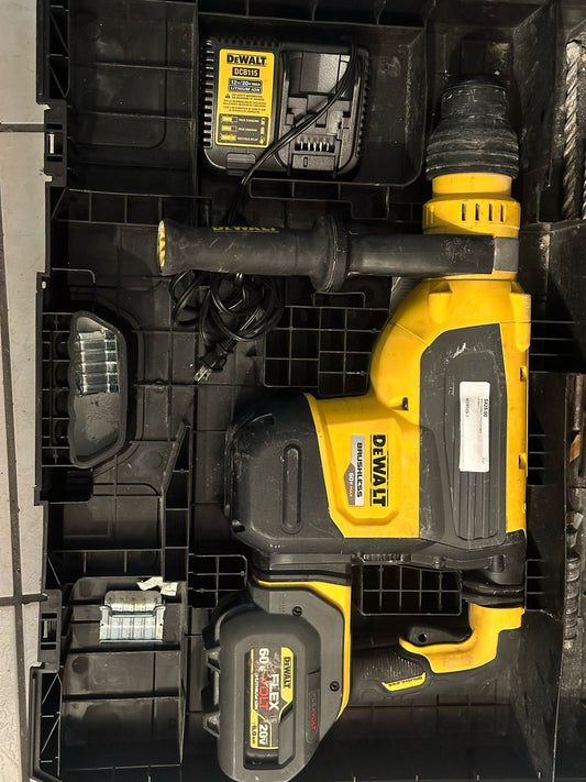 DEWALT Martillo Demoledor 60V FLEXVOLT con batería y cargador