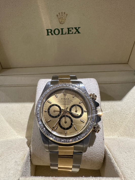 Rolex Daytona 16523 con Diamantes