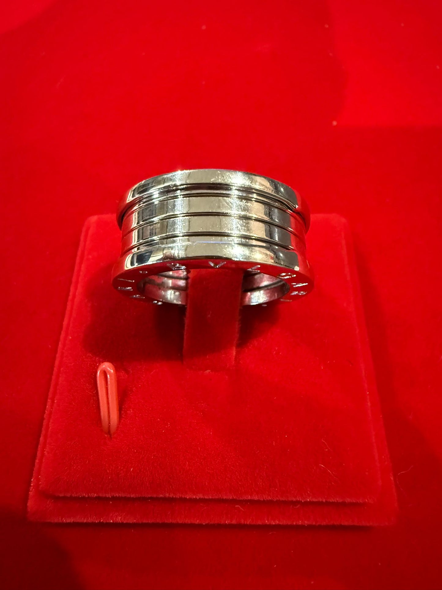 Aro B.zero1 de Bvlgari Talla 8 15g Oro blanco 14kt