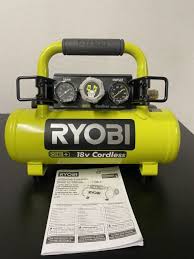 $99 compresor Ryobi p739 en caja