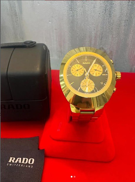 🎁 Reloj Rado Original Chrnograph As New!! $799 🔥 Reg 1,995 39mm Sapphire Crystal Full links Box No papers 7877997500 Layaway disponible