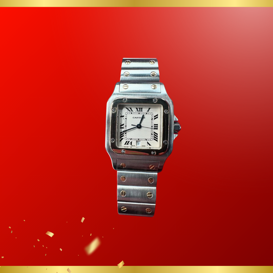 Reloj Cartier Santos 30mm $2,599 🔥❣️