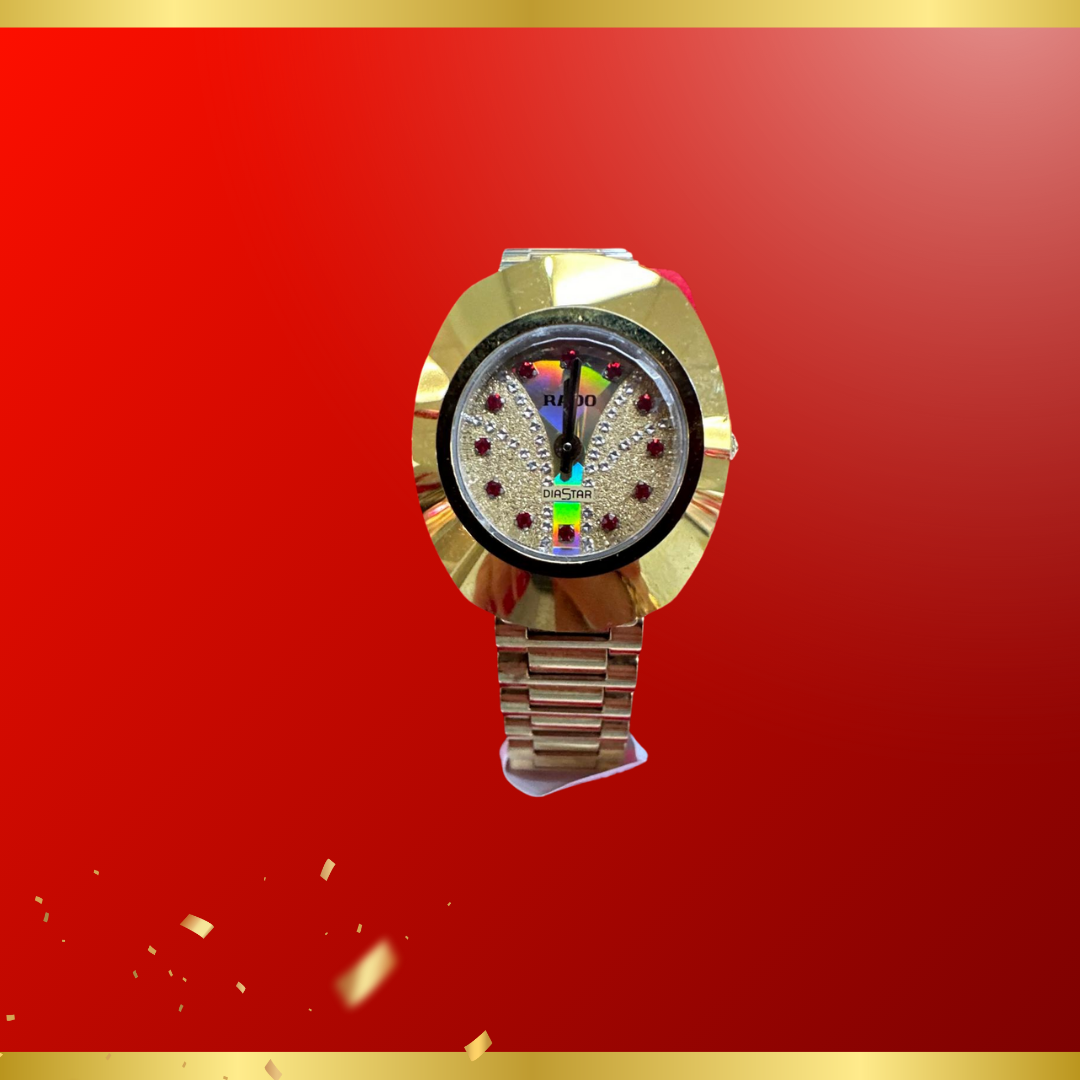 Reloj baby Rado rubíes $249